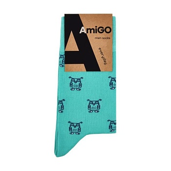 фото шкарпетки чоловічі amigo класичні, сови, розмір 27