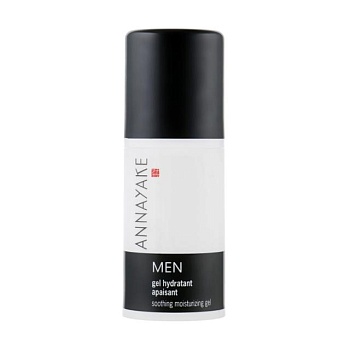 фото чоловічий заспокійливий та зволожувальний гель для обличчя annayake men soothing moisturizing gel, 50 мл