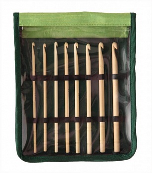 foto набор крючков bamboo knitpro 22549
