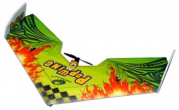 foto летающее крыло techone popwing 900 мм epp arf зеленый