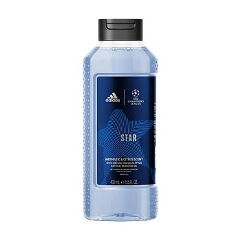 фото чоловічий гель для душу adidas uefa champions league star shower gel, 400 мл