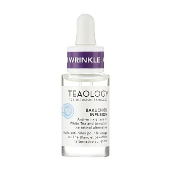 фото олія для обличчя teaology bakuchiol infusion anti-wrinkle face oil проти зморщок, 15 мл