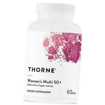 foto витамины для женщин, women's multi 50+, thorne research 180капс (36357119)