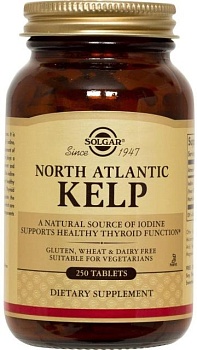 фото solgar north atlantic kelp 250 tablets