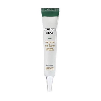 foto крем для шкіри навколо очей jigott ultimate real collagen eye cream, 50 мл