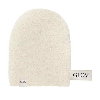 фото рукавиця для зняття макіяжу glov on-the-go eco makeup remover, ivory, 1 шт