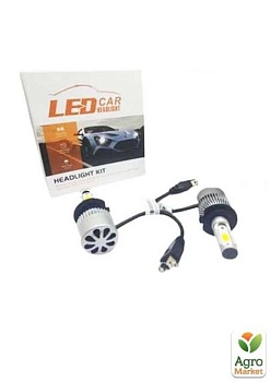 фото комплект автомобільних світлодіодних ламп головного світла headlight kit h7