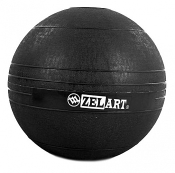 foto мяч слэмбол для кроссфита fi-5165 zelart 12кг черный (56363088)