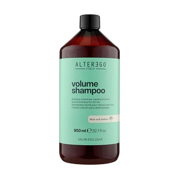 фото шампунь alter ego volume shampoo для об'єму волосся, 950 мл