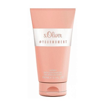 foto парфумований гель для душу жіночий s.oliver your moment women shower gel, 150 мл