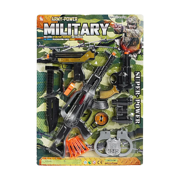 фото іграшковий військовий набір країна іграшок military, від 3 років, 6*51.6*4 см (2626-01-21)