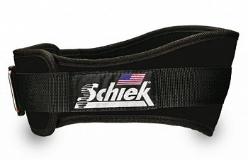 foto пояс тканевый для фитнеса и бодибилдинга schiek 2004 черный, размер м