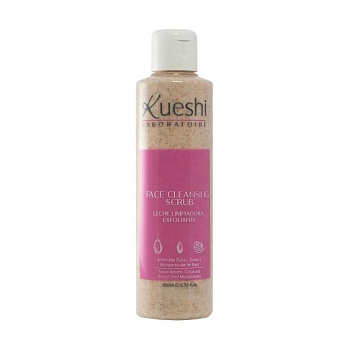 фото скраб-молочко для обличчя kueshi silk cleansing scrub leche facial exfoliante, 200 мл