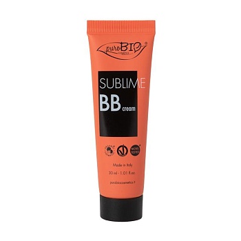 фото bb-крем для обличчя purobio cosmetics sublime bb cream, 01, 30 мл