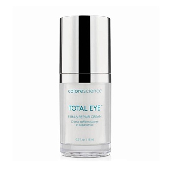 фото зволожувальний крем для шкіри навколо очей colorescience total eye firm & repair cream, 18 мл