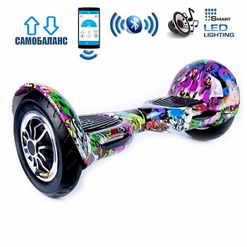 foto гироборд smart balance wheel u10 premium +autobalance +арр 10" джунгли (4607640)