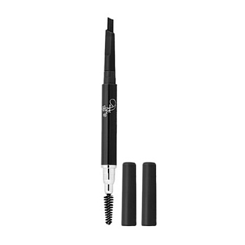 foto олівець для брів зі щіточкою ffleur powder es-412 темно-сірий, 0.5 г