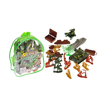 фото дитячий ігровий набір yg toys армійський, в сумці, від 3 років (lda-2007)