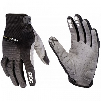 foto перчатки велосипедные poc resistance pro dh glove l черный