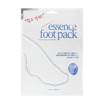 фото маска для ніг petitfee & koelf dry essence foot pack, 14 г