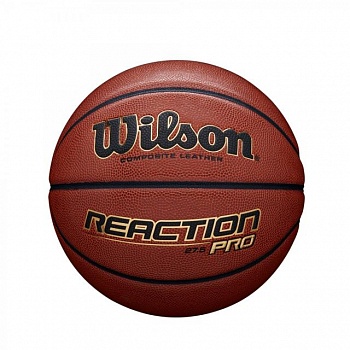 foto мяч баскетбольный wilson reaction pro 275 bball №5 коричневый wtb10139xb05