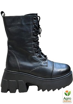 фото жіночі зимові черевики amir dsoк-04-562 38 24см чорні