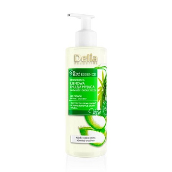 фото очищувальна емульсія для обличчя delia cosmetics plant essence creamy cleansing emulsion, 200 мл