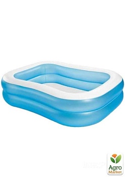 фото дитячий надувний басейн "сімейний" 203х152х48 см тм "intex" (57180)