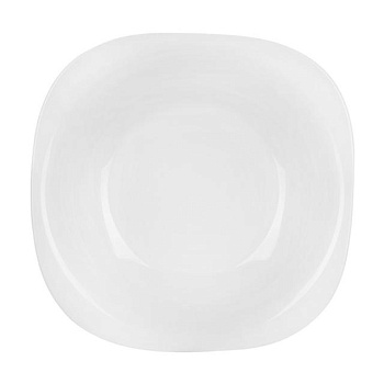 foto тарілка супова luminarc carine біла, 21 см (l5406)