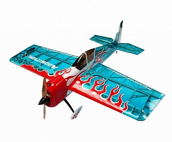 foto самолет precision aerobatics addiction x 1270мм 3d kit синий
