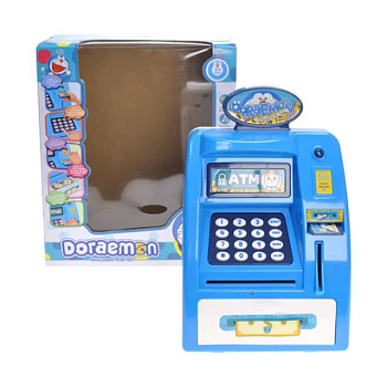 фото дитяча іграшка yg toys скарбничка-банкомат, на батарейках, від 3 років (wf-3005dm)
