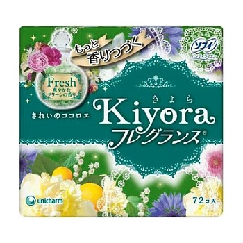 фото щоденні прокладки sofy kiyora fresh, 72 шт