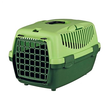 фото переноска для собак та кішок trixie capri зелена, 32*31*48 см, до 6 кг