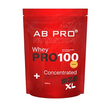 фото харчова добавка протеїн в порошку ab pro whey pro 100 concentrated ваніль, 2 кг