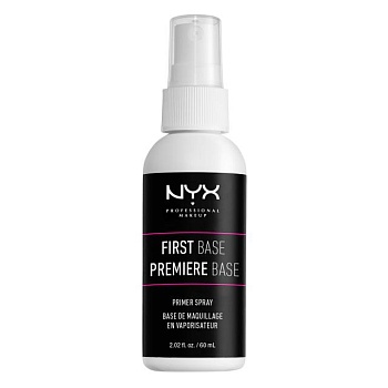 foto праймер для обличчя nyx professional makeup first base premiere base primer spray, 60 мл