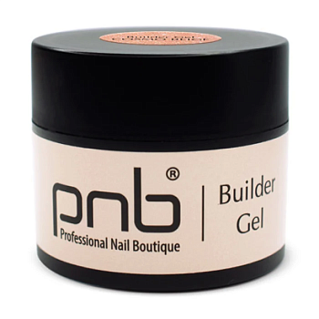 фото гель для моделювання нігтів pnb builder gel, cosmo beige, 15 мл
