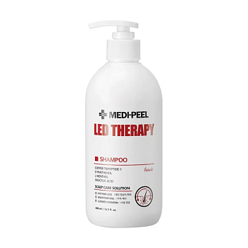 фото шампунь для волосся medi-peel led therapy shampoo, 500 мл
