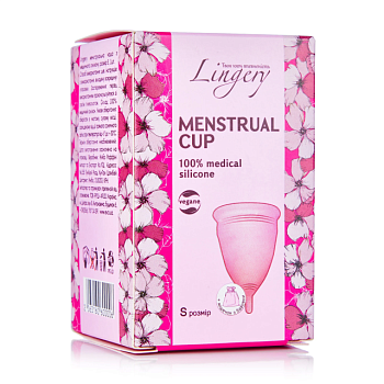 фото менструальна чаша lingery розмір s, 1 шт