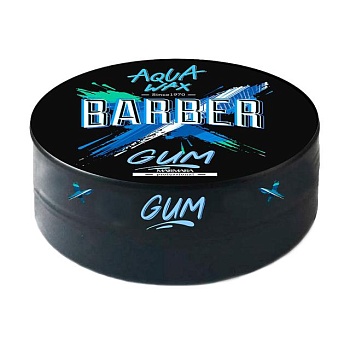 фото віск для укладання волосся marmara aqua wax barber gum, 150 мл
