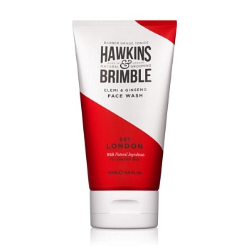 фото очищувальний гель для обличчя hawkins & brimble elemi & ginseng face wash чоловічий, 150 мл