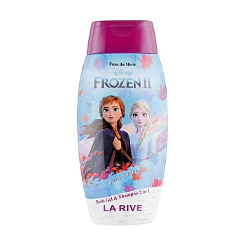 фото парфумований шампунь-гель для душу la rive frozen ii для дівчат, 250 мл