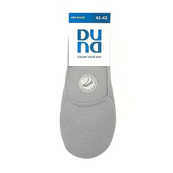фото шкарпетки чоловічі duna 2219 сліди, світло-сірі, розмір 25