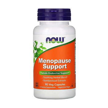 фото дієтична добавка в капсулах now foods menopause support менопауза травяний комплекс, 90 шт