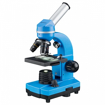 foto микроскоп bresser biolux sel 40x-1600x (смартфон-адаптер) blue (8855600wxh000)