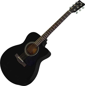 фото акустическая гитара yamaha fs100c blk