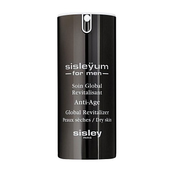 фото чоловічий крем для обличчя sisley sisleyum for men anti-age global revitalizer для нормальної шкіри, 50 мл