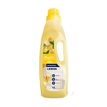 фото засіб для миття підлоги maestro lemon antibacterial, 1 л