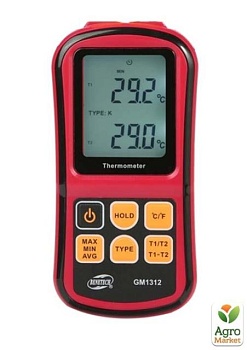 фото термопарний термометр -250-1767 ° c benetech gm1312
