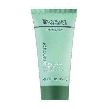фото сироватка для обличчя janssen cosmetics trend edition probiotics pro-immune serum з пробіотиками, 30 мл
