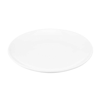 фото тарілка ardesto imola порцеляна, біла, 13 см (ar3501i)